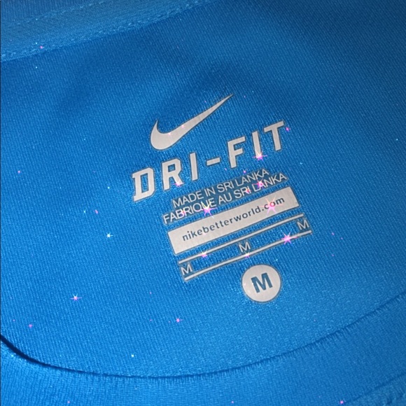 ✨blue dri-fit NIKE athletic tee✨ - Picture 3 of 3